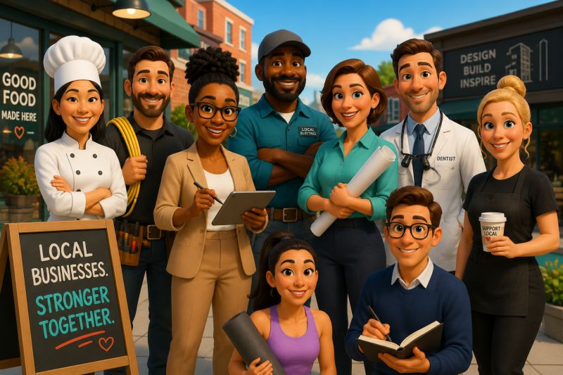 Local business owners