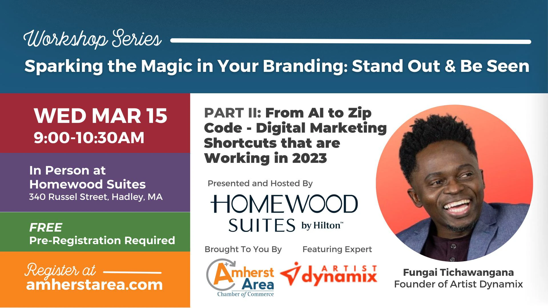 Marketing Workshops, Jan 2023
