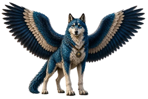 The Owwtre, a mythical winged guardian creature