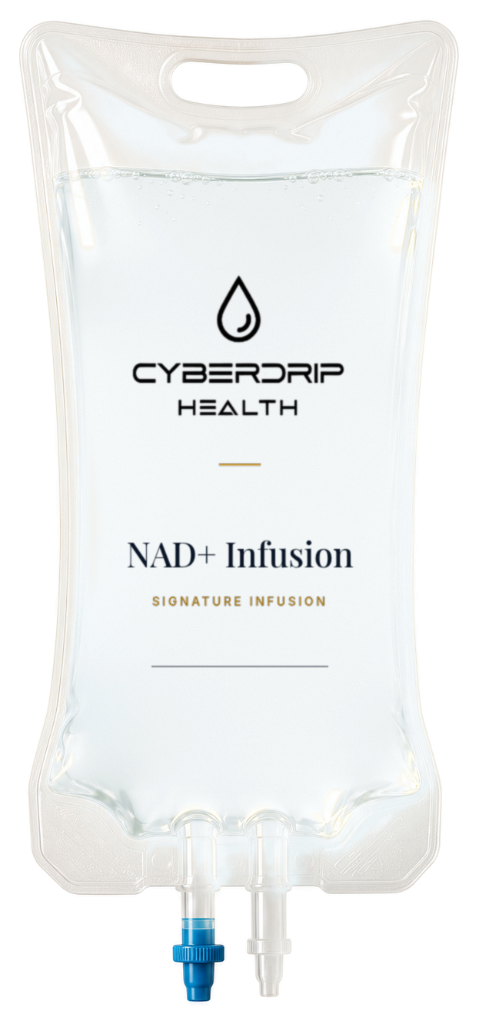 Cyberdrip Health NAD+ Infusion IV bag
