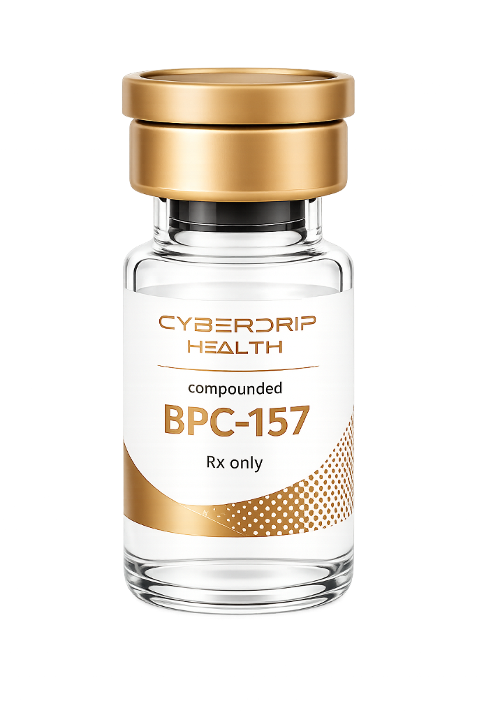 Compounded BPC-157 vial