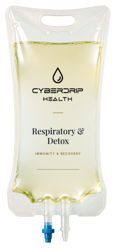 Cyberdrip Health Respiratory & Detox IV bag