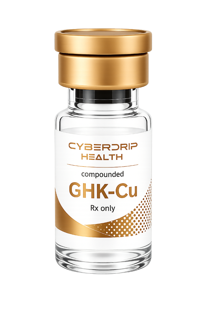 Compounded GHK-Cu vial