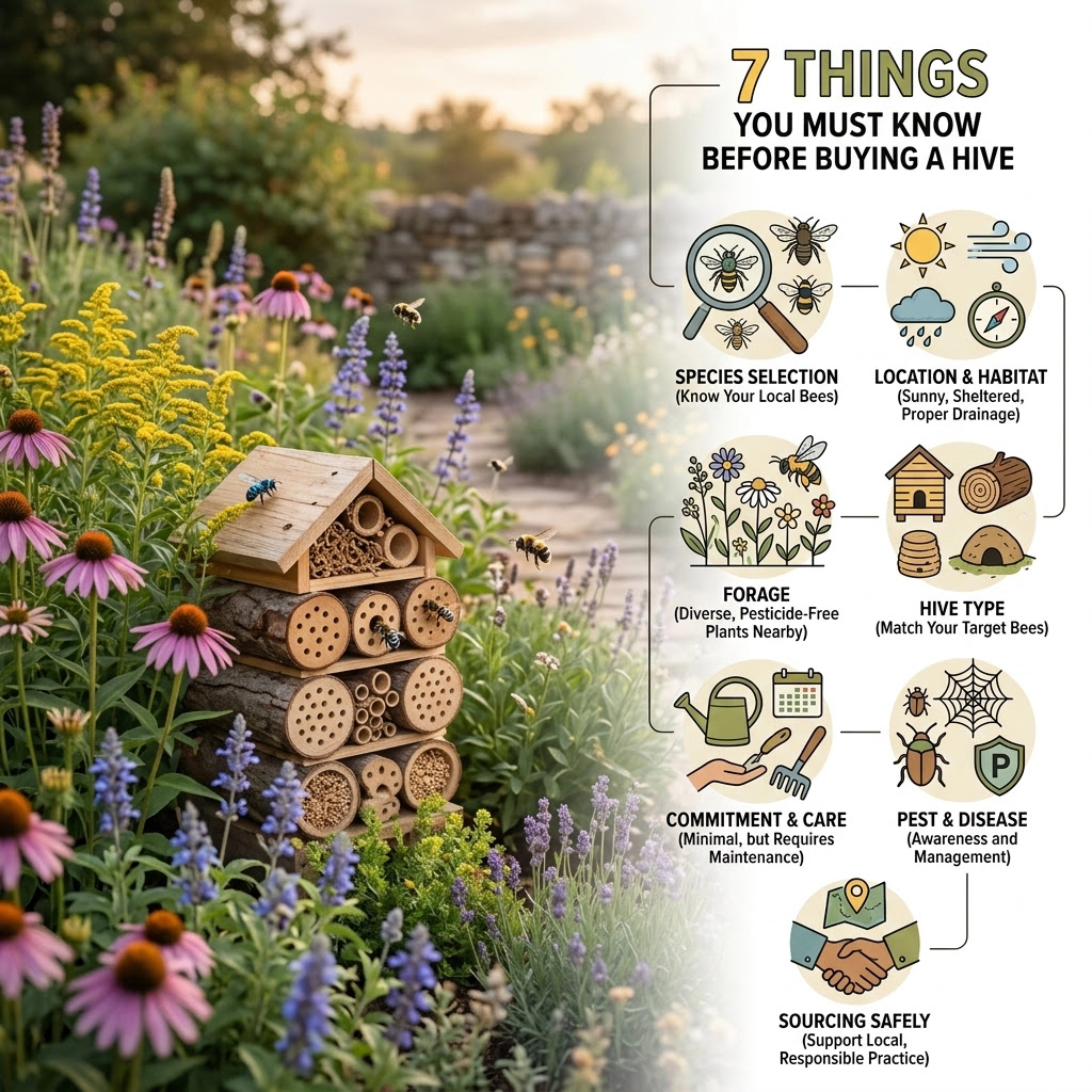 Native bee hives for sale Brisbane — 7 things to know before buying a stingless bee hive from City Chicks Samford Valley