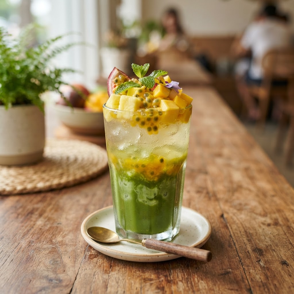 Pineapple Passion Fruit Matcha