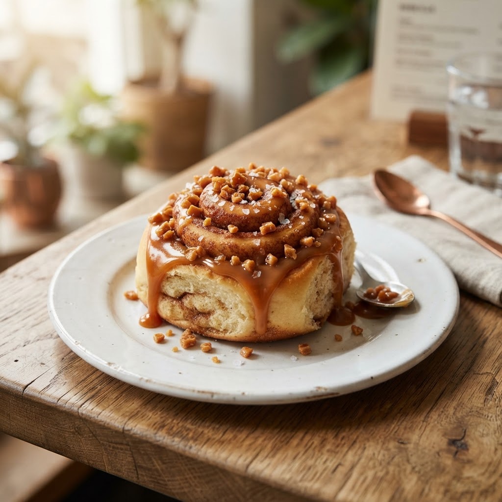 Cinnamon Roll - Caramel Crunch