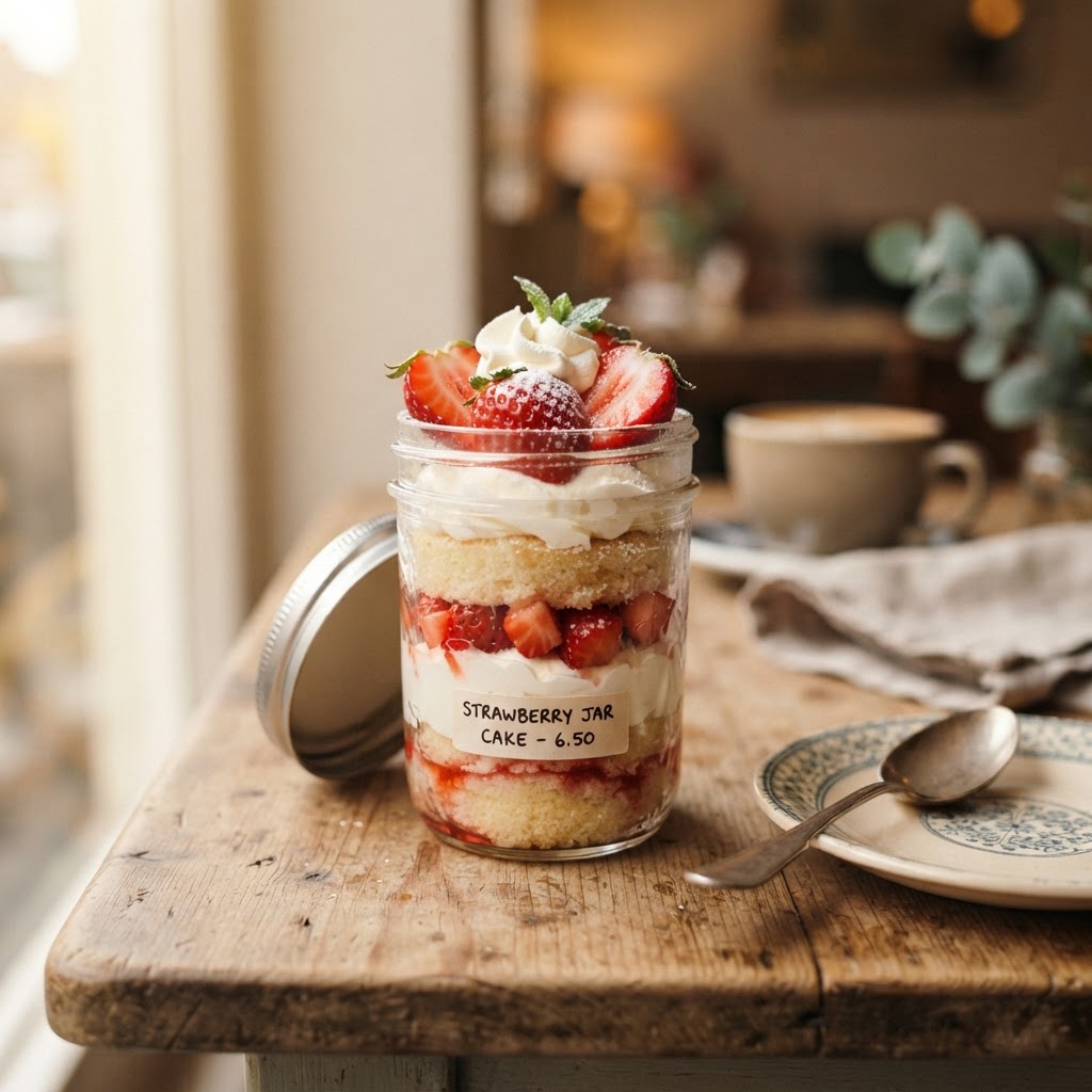 Cake in a Can - Strawberry