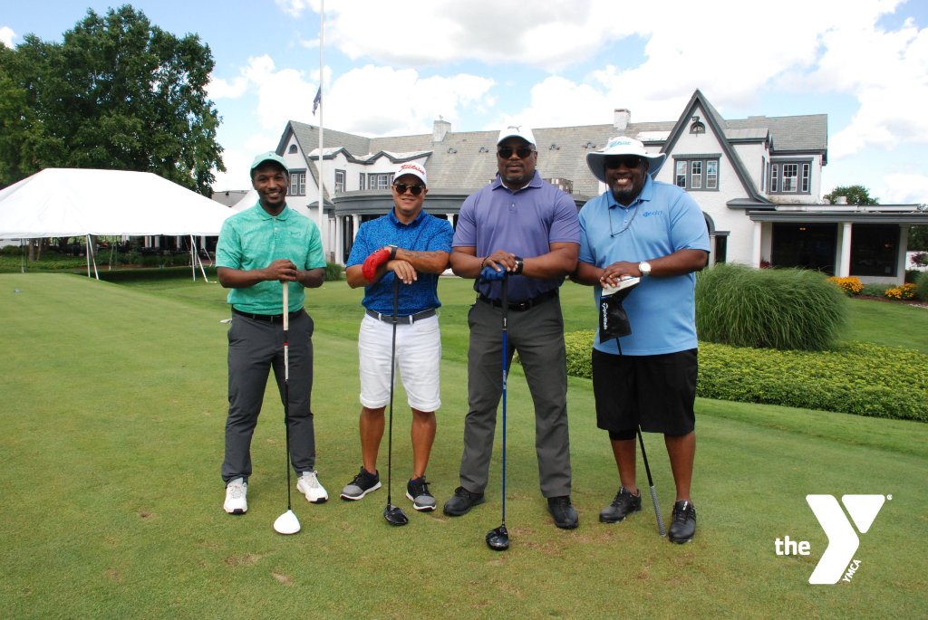 YMCA foursome