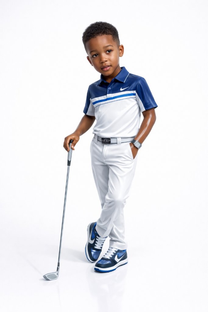 Young golfer
