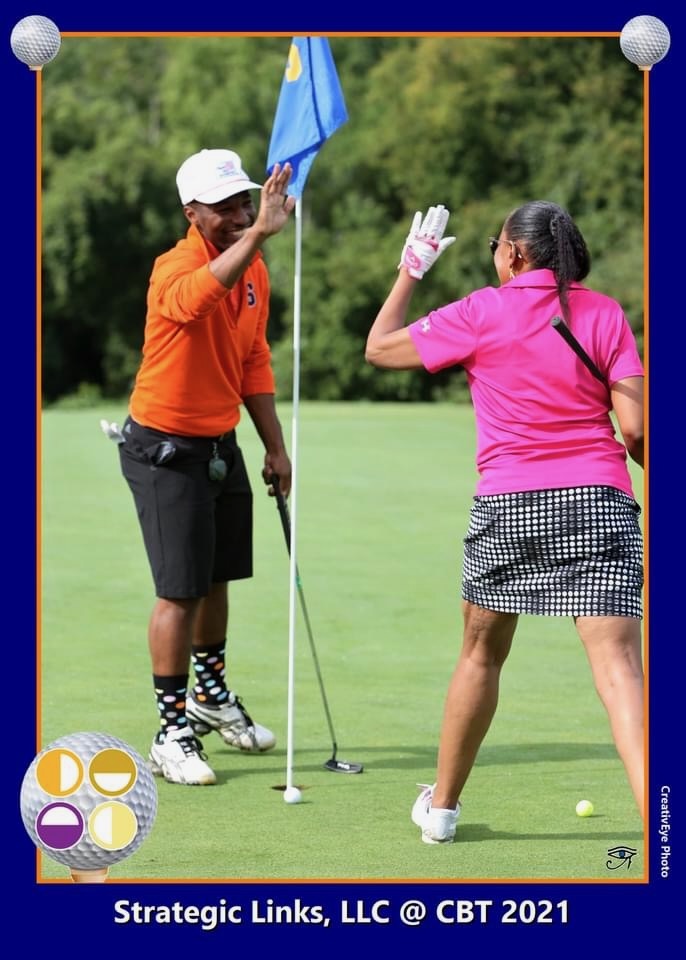 High five at the pin