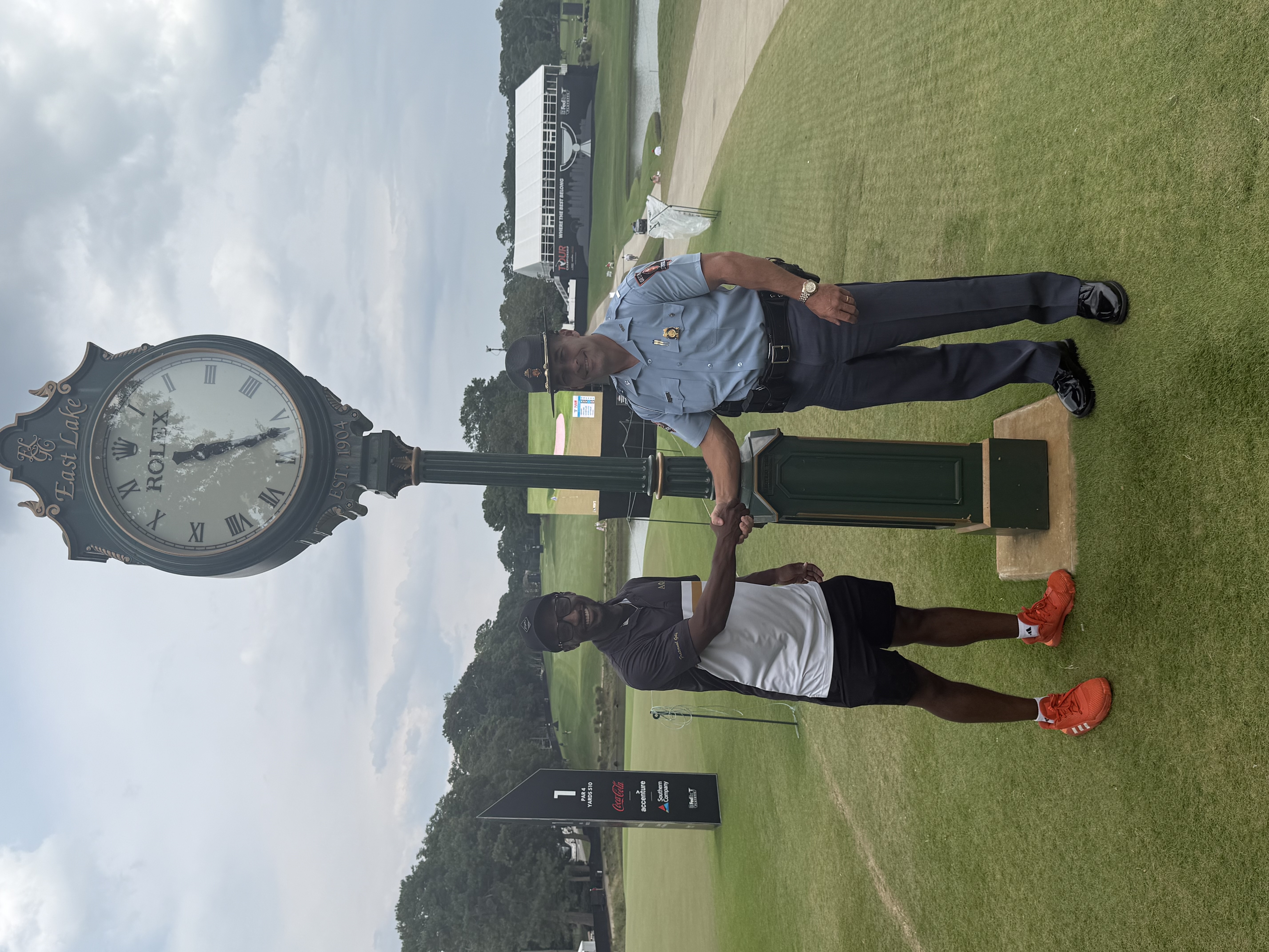 At East Lake during Tour Championship week