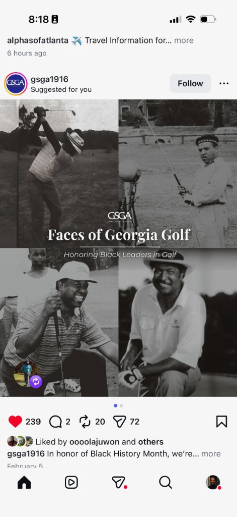 Faces of Georgia Golf