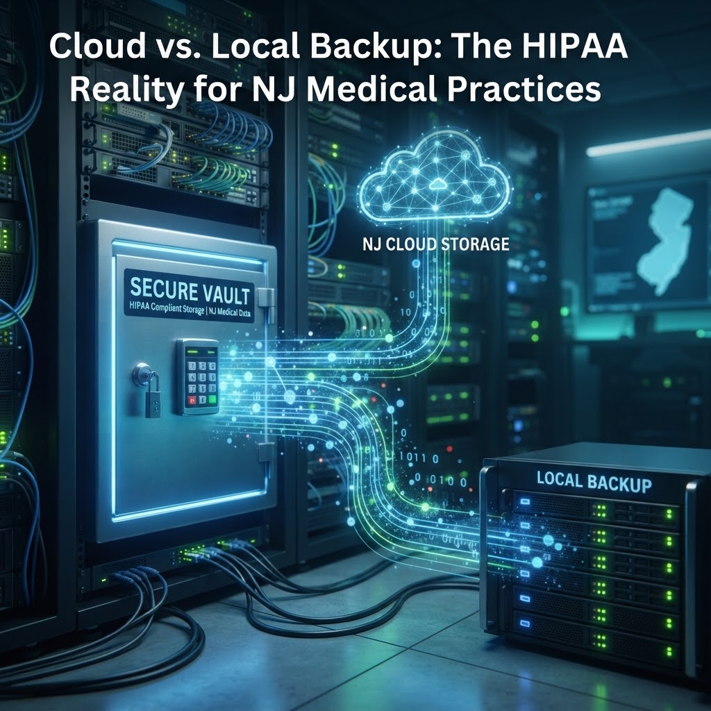 Cloud vs. Local Backup: The HIPAA Reality for NJ Medical Practices