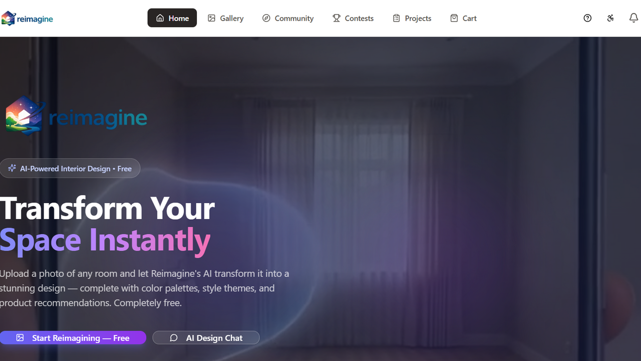 ReImagine template preview