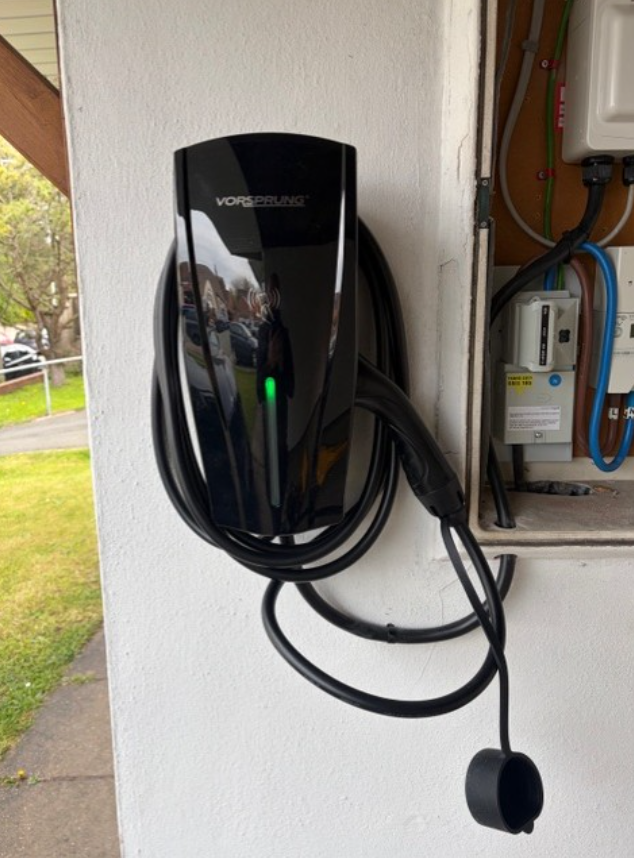 Professional EV charger installation