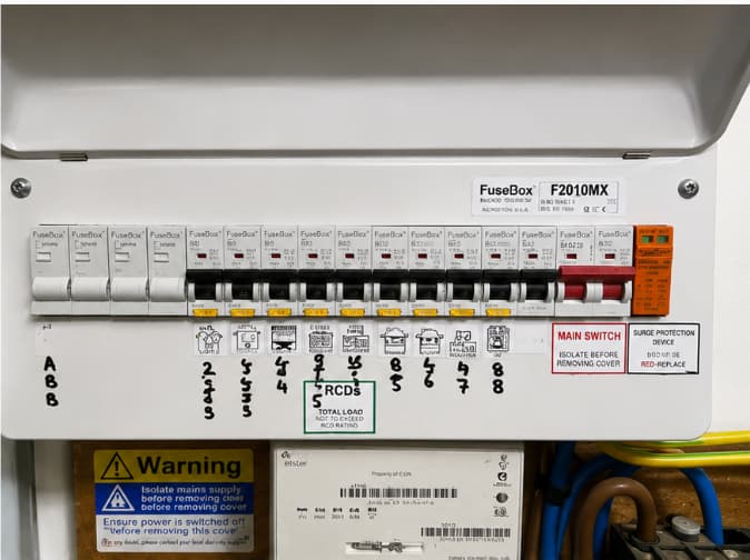 Consumer Unit / Fuse Board Installation