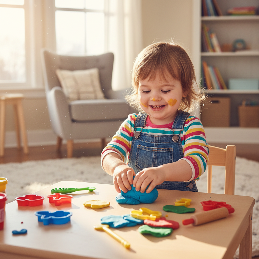 DIY Playdough Shapes