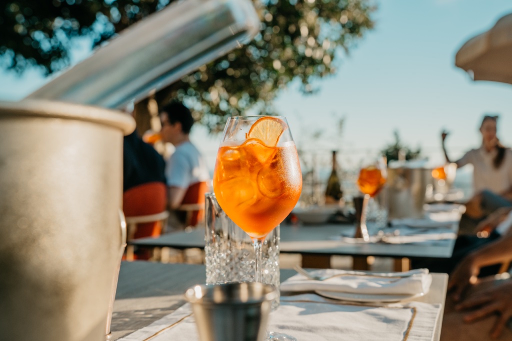 Aperol am Meer