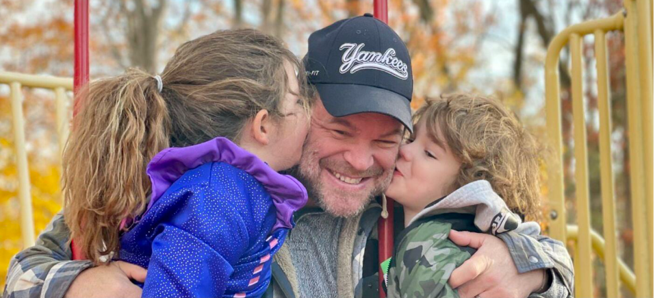 DJ McLachlan and his kids
