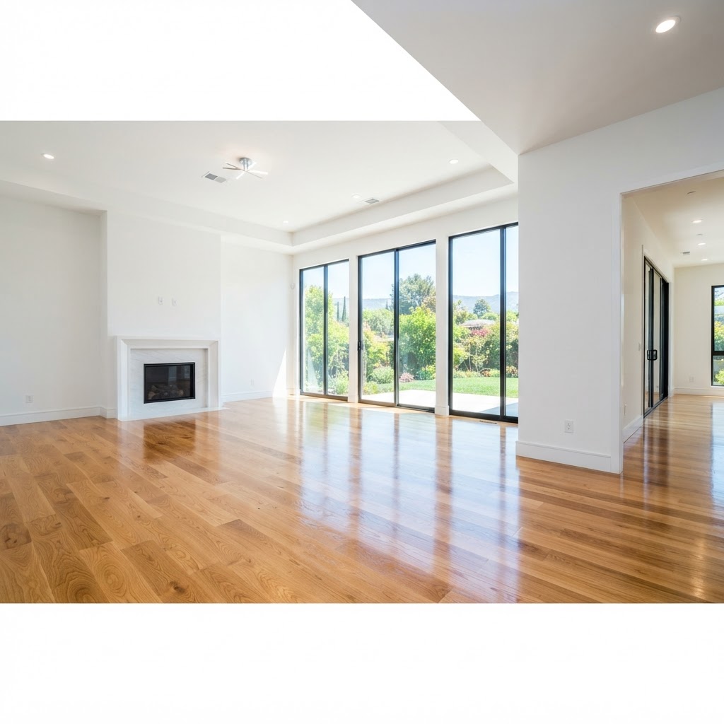 Living Room Hardwood Flooring — example image
