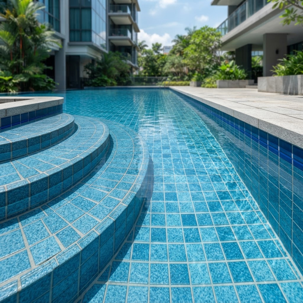 Pool Tiling