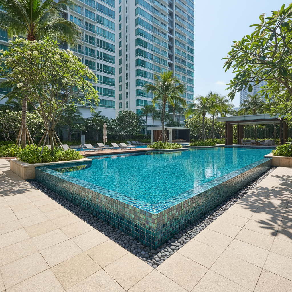 Swimming pool tiles Singapore