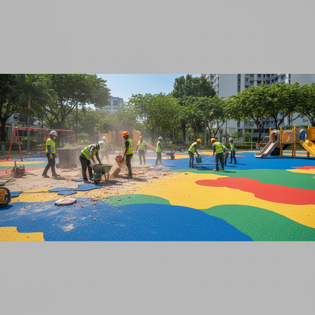 Playground renovation Singapore