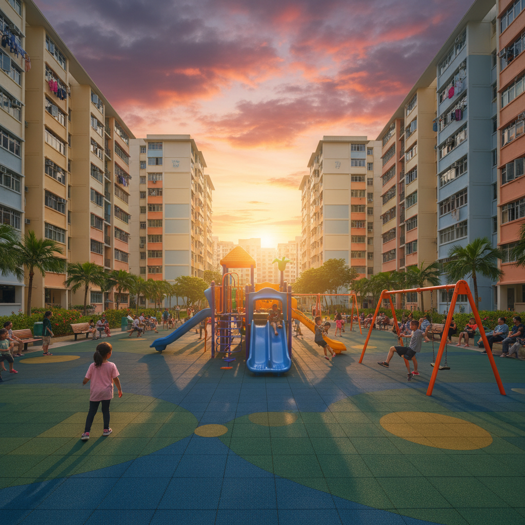 HDB playground upgrade Singapore contractor