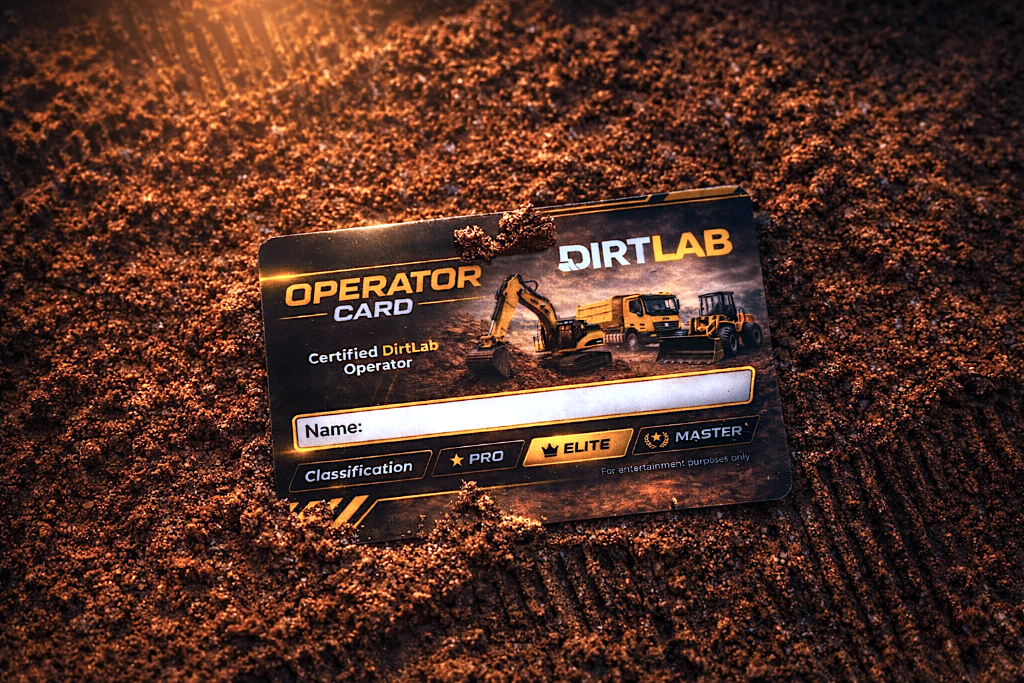 Operator Card (Warm Light)
