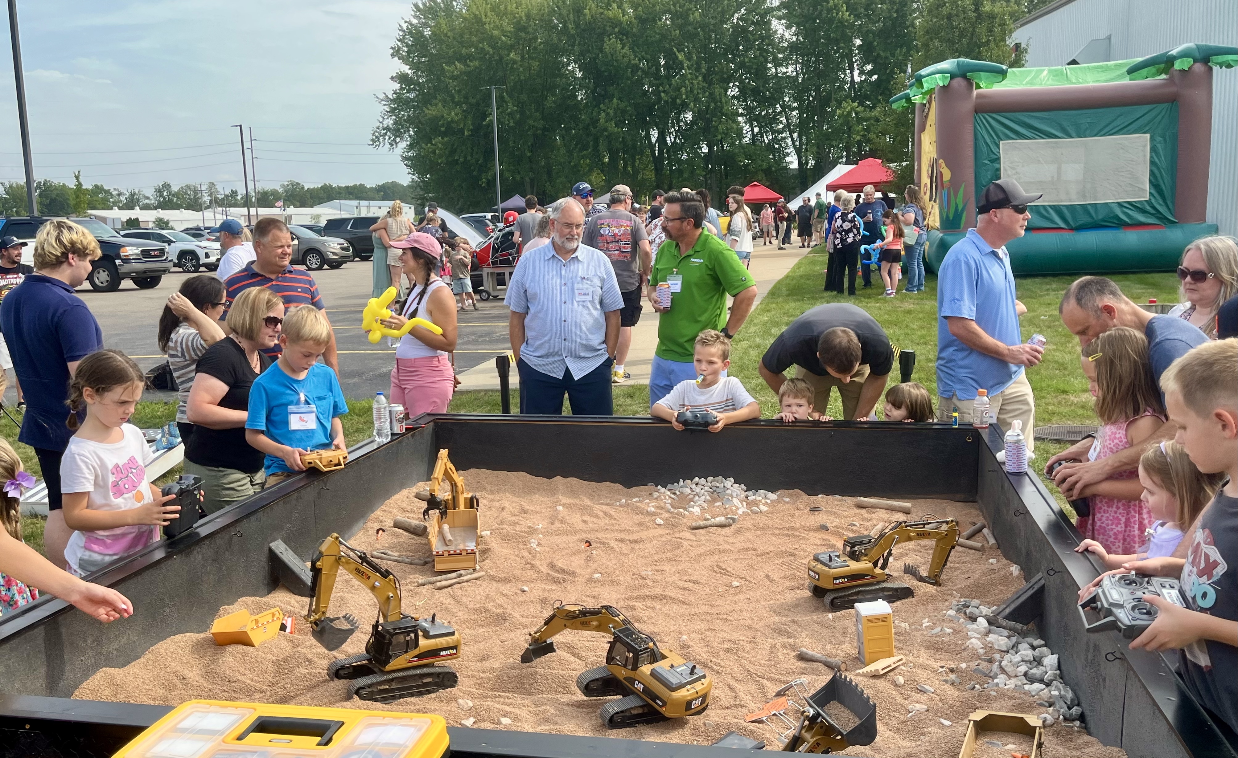 Festival Crowd at the Sandbox