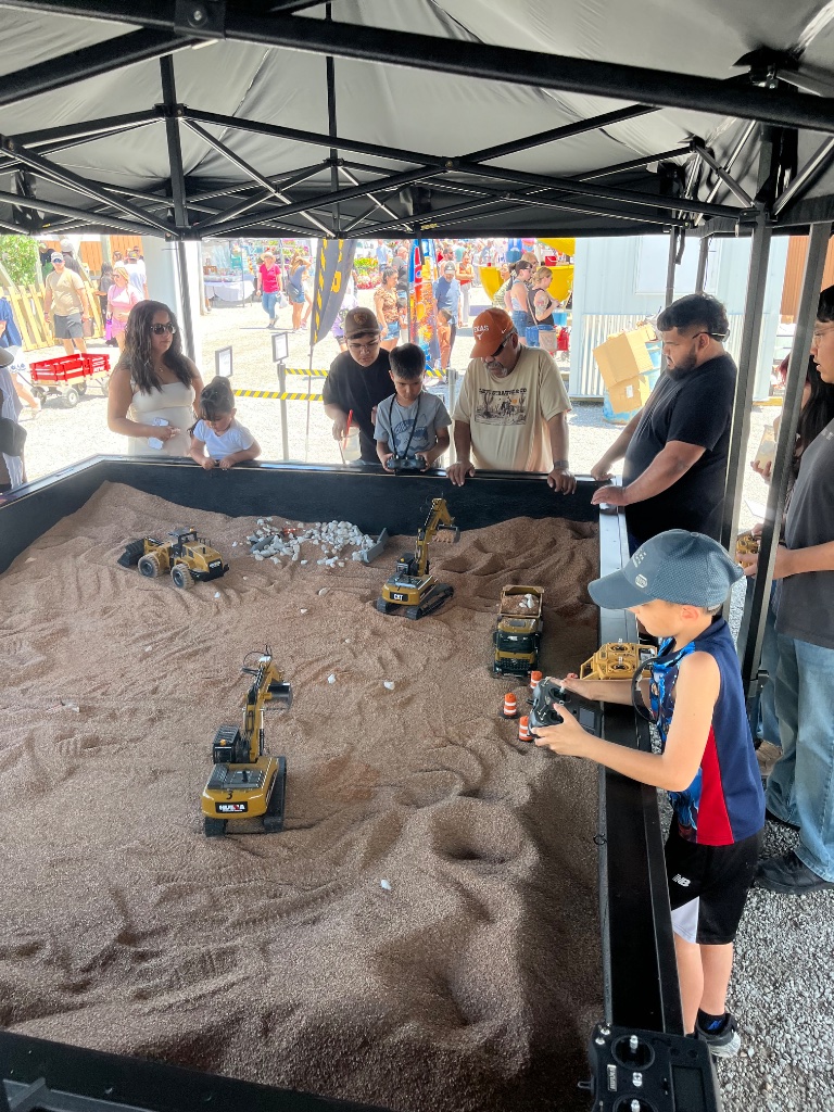 RC vehicle at a fair