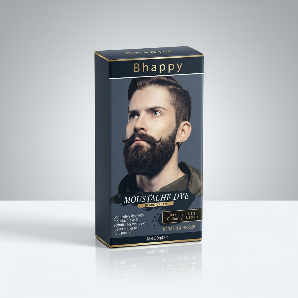 Mens  Moutache dye