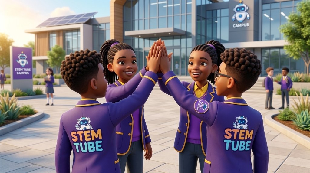 STEM Tube Students