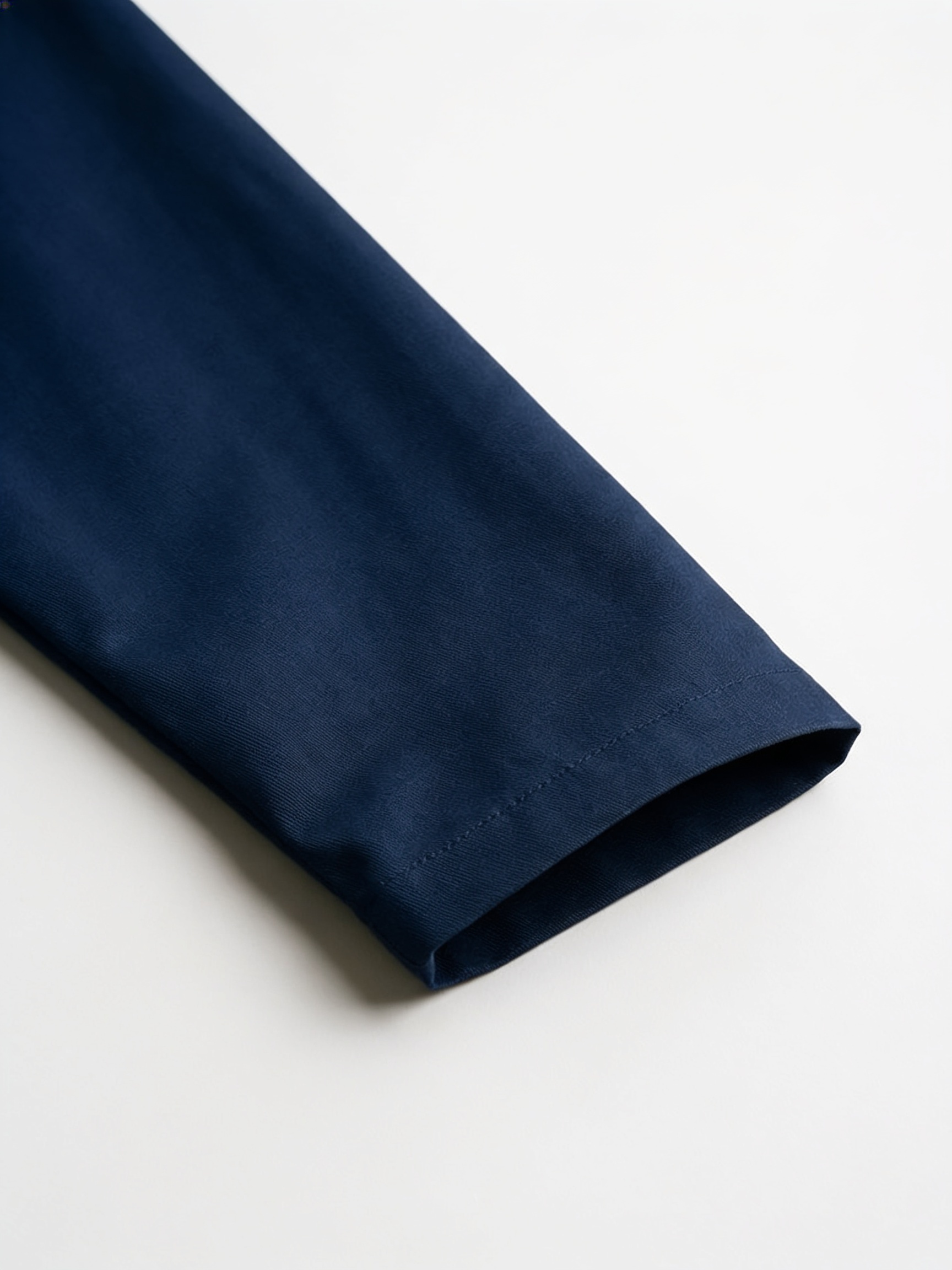 Traditional Cuff Lab Coat - Navy - Professional unisex lab coat