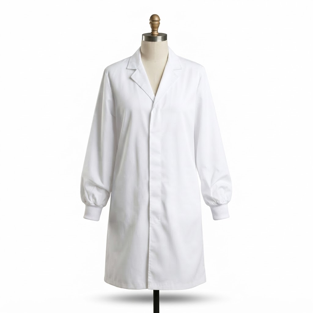 Food Processing Industry Coat - Professional unisex lab coat