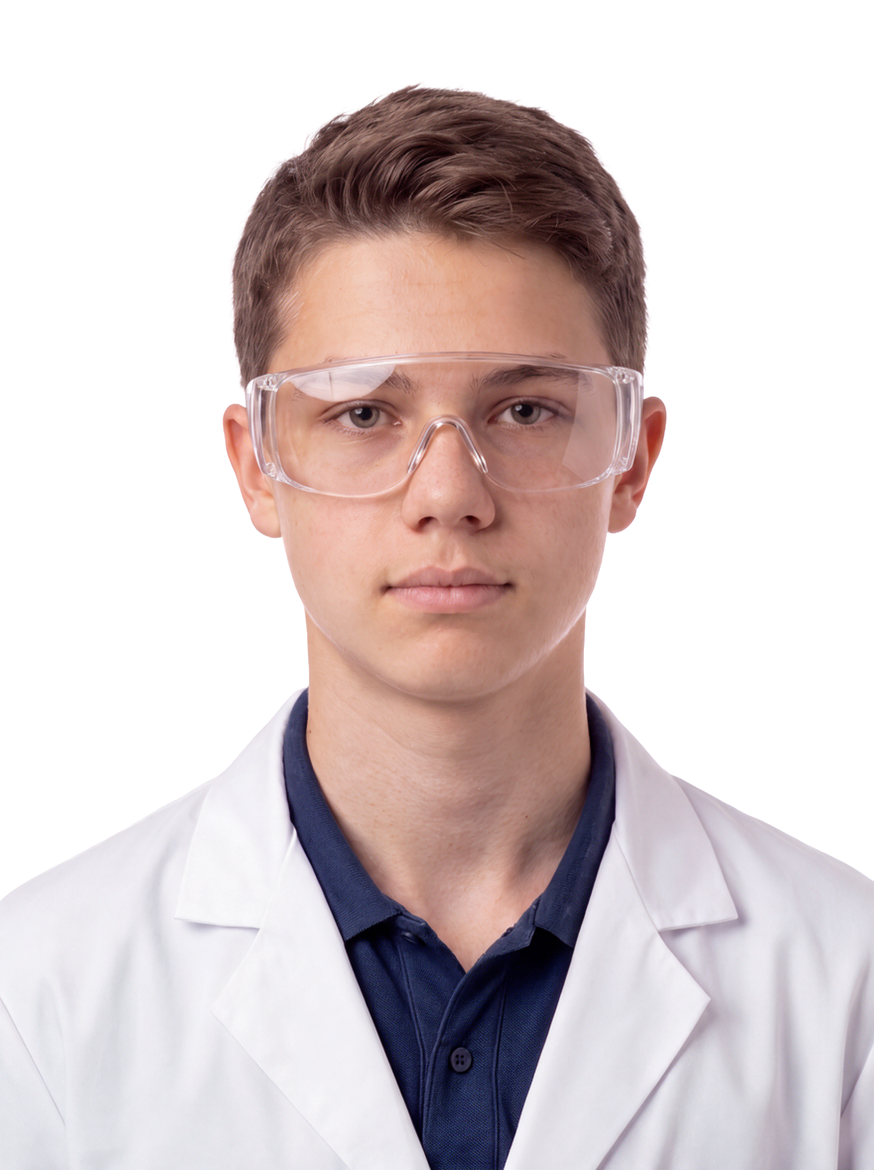 Traditional Safety Spectacles - Professional unisex lab coat