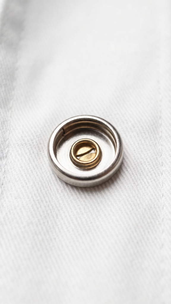 Traditional Cuff Lab Coat - White - View 4
