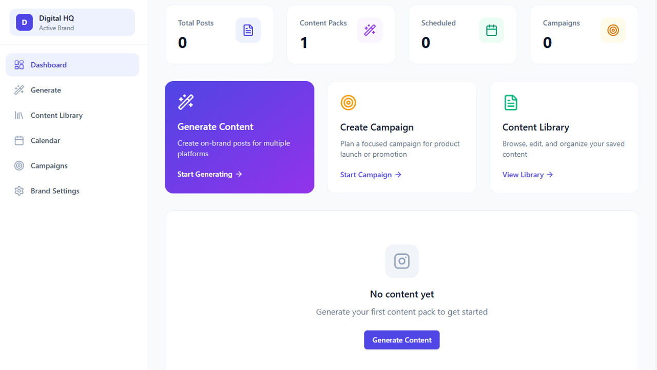 SocialMentor template preview