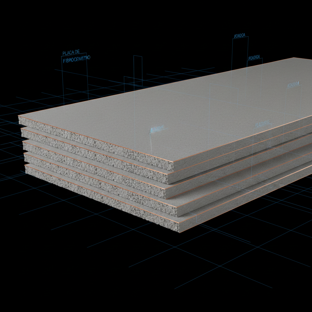 Placa Fibrocemento 8mm