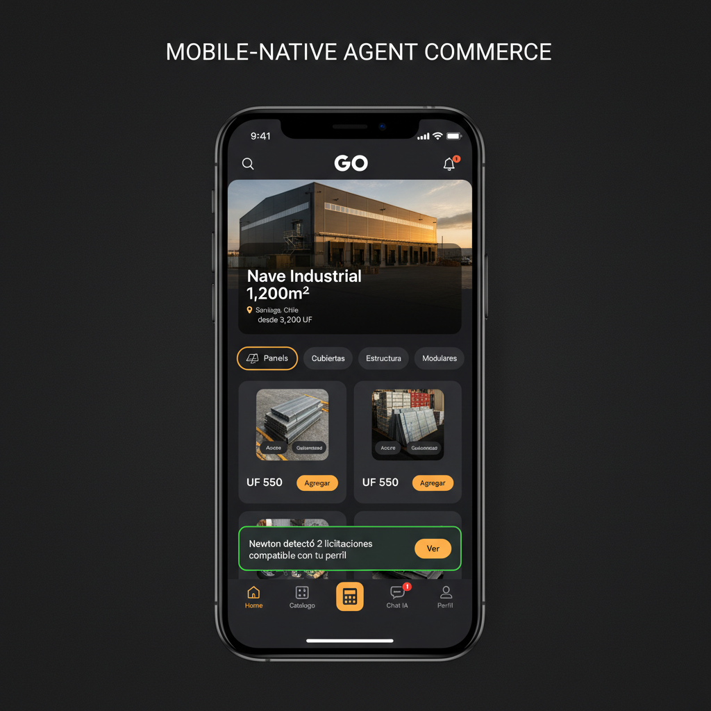 Mobile Nativo + Agentes a un Toque