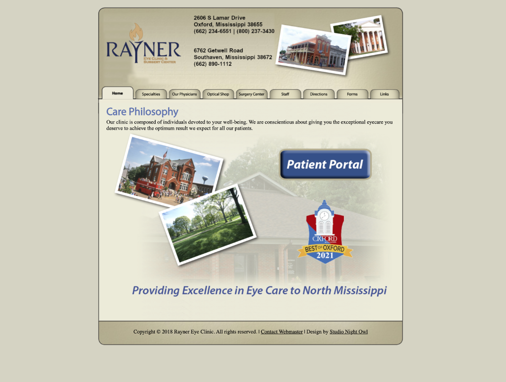 Rayner Eye Clinic before