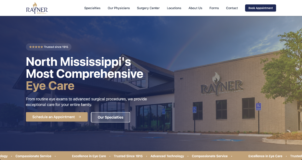 Rayner Eye Clinic — after