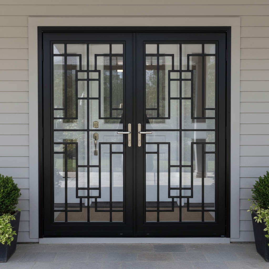 Double Security Door