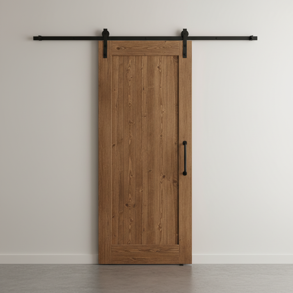 Single barn door
