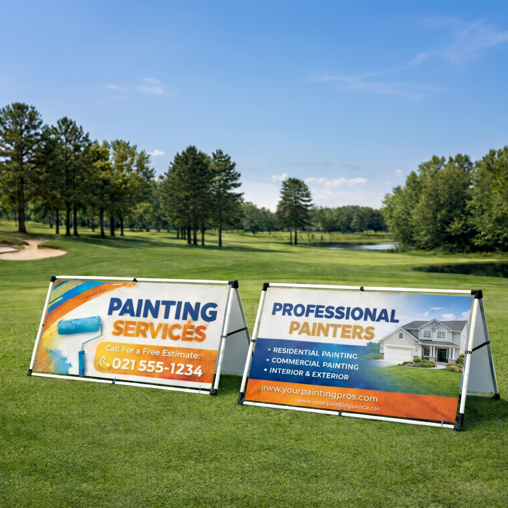 A-Frame Banners