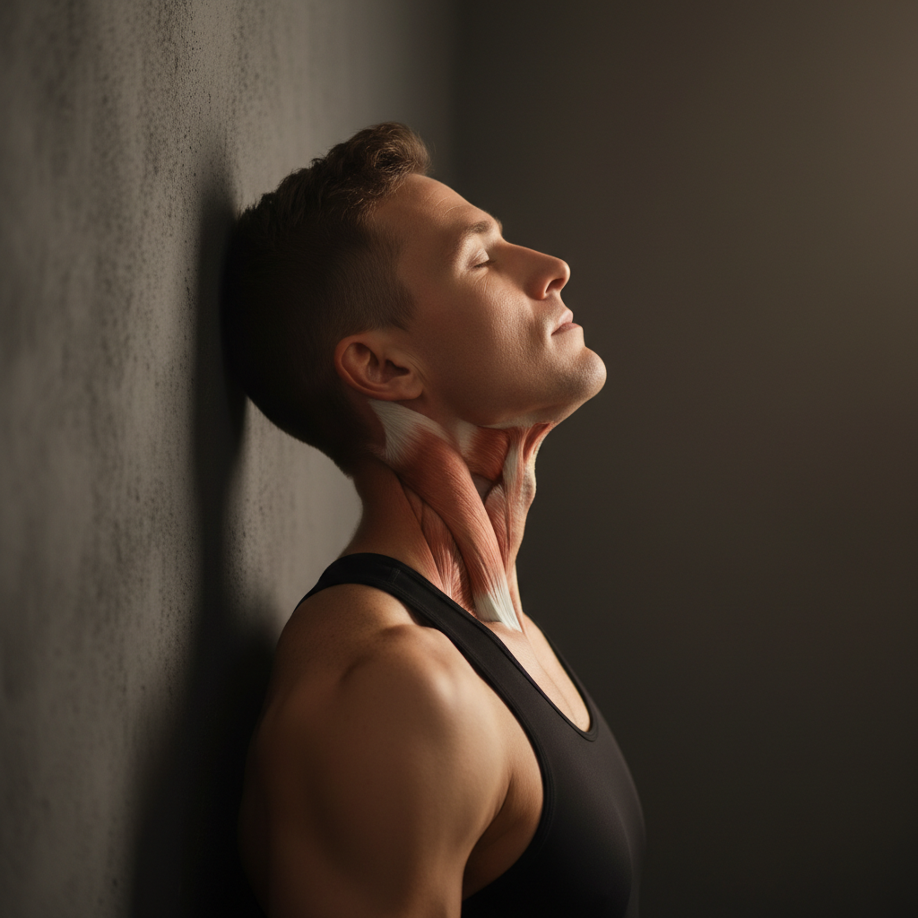 Chin Tuck Übung – tiefe Nackenflexoren aktivieren und Haltung korrigieren