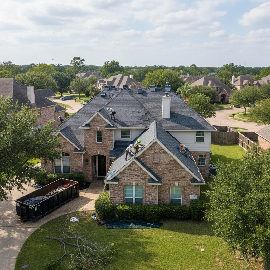 Navigating Storm Damage in Kingwood: A Homeowner’s Guide to Roofing Repairs