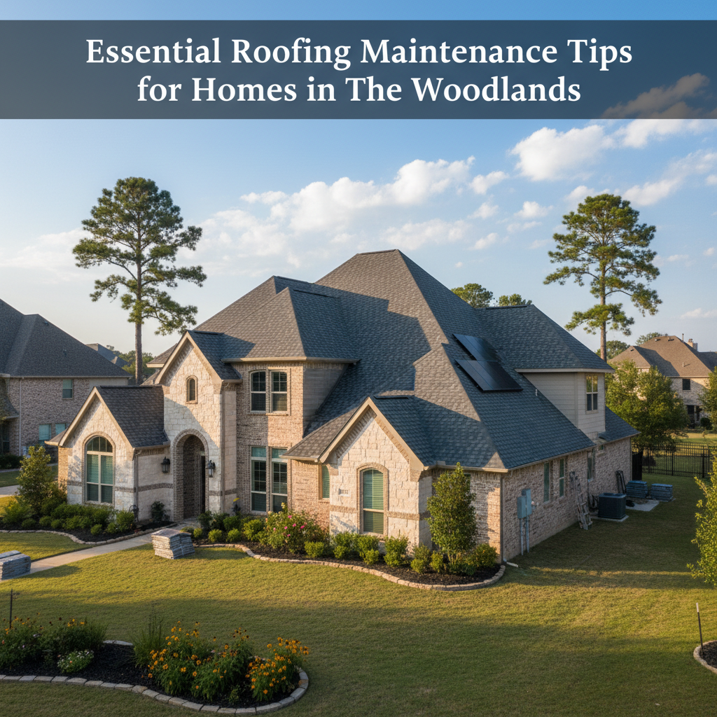 Essential Roofing Maintenance Tips for Homes in The Woodlands