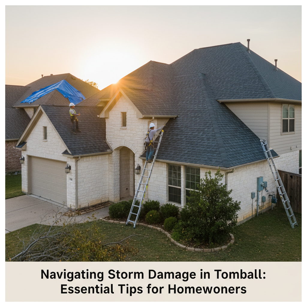 Navigating Storm Damage in Tomball: Essential Tips for Homeowners