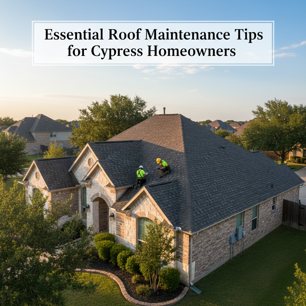 Essential Roof Maintenance Tips for Cypress Homeowners